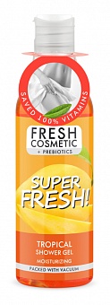 Fresh Cosmetic mitrinošs dušas gels TROPICAL, 245ml